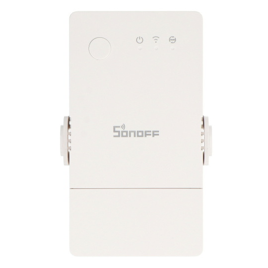 Sonoff THR316 TH Origin - WiFi/Matter реле с функцией измерения температуры и влажности - 16 А - белый