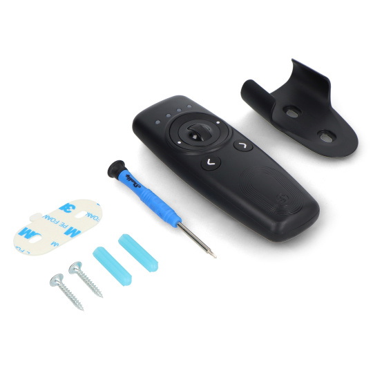 Пульт дистанційного керування Shelly BLU ZB - Пульт дистанційного керування для розумного дому - ZigBee/Bluetooth - Чорний