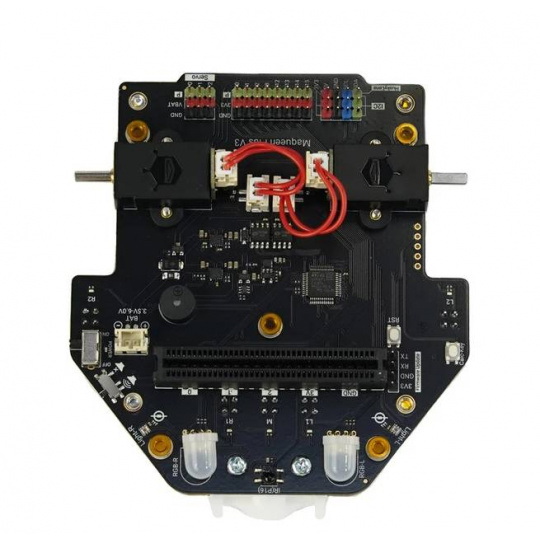 Maqueen Plus V3 — продвинутый образовательный робот для STEM-образования с матричной лазерной навигацией для micro:bit — DFRobot M