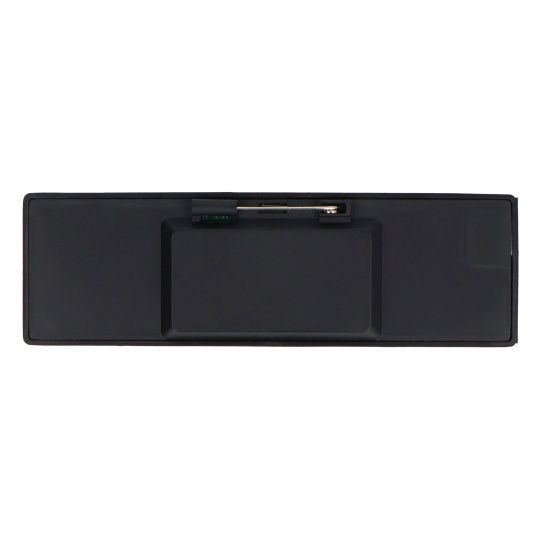 Програмований світлодіодний іменний бейдж 93 x 30 мм - USB текстовий дисплей - синій