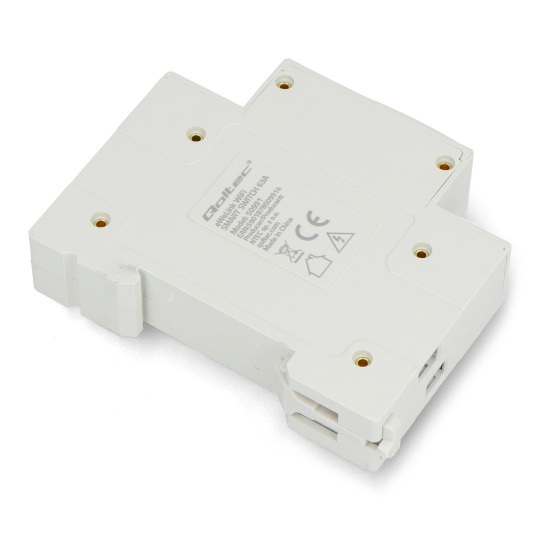 Sonoff — однофазное реле со счетчиком электроэнергии — 63 А — WiFi — Qoltec 50991