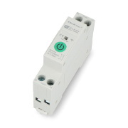 Tuya - przekaźnik jednofazowy z miernikiem energii Smart Life - 63A - WiFi - Qoltec 50881