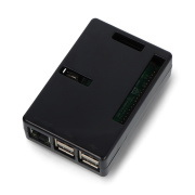 Obudowa Raspberry Pi Model 3B+/3B/2B Cube - czarna