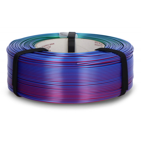 Змінний філамент Rosa3D PLA Magic Silk 1.75 мм 1 кг - Aurora