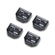 Shelly Plus 2PM Gen4 - 2-kanałowy przekaźnik dopuszkowy/sterownik rolet 110-240V - WiFi/Bluetooth/ZigBee/Matter - 4 szt.