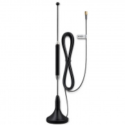 Antena 4G LTE 600-2700MHz z podstawą magnetyczną - 5dBi - SMA - wewnętrzna - Qoltec 57059