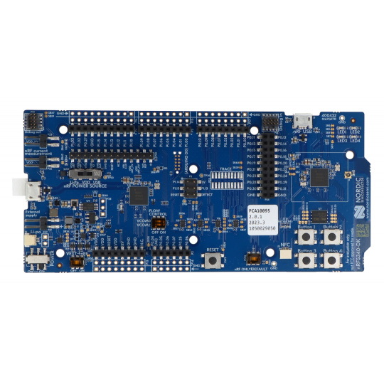nRF5340-DK - комплект розробки - Bluetooth/Thread/ZigBee/Matter/NFC - Nordic Semiconductor
