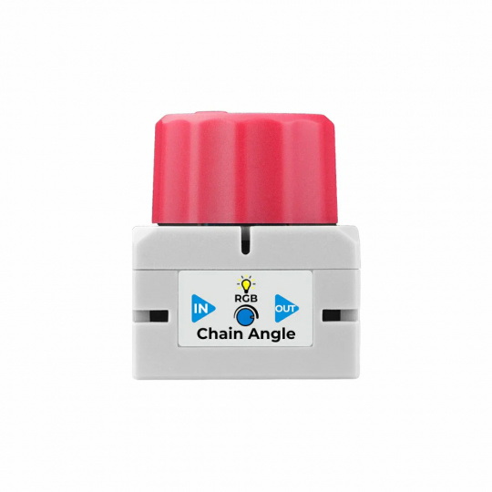Модуль поворотного потенциометра с UART и RGB-светодиодом для регулировки угла цепи - M5Stack U208