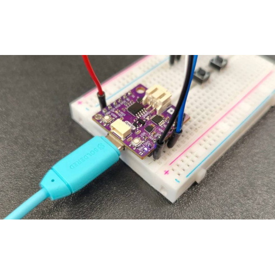 NULA Mini ESP32-C6 - плата разработки WiFi/Bluetooth/Thread/ZigBee - без разъемов - припаяна 333356