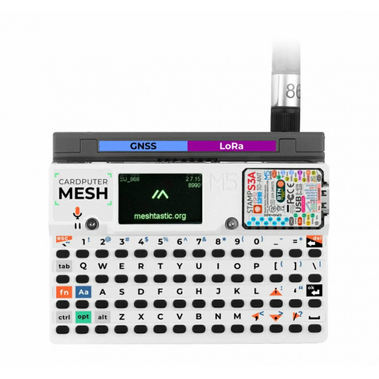Комплект Cardputer Mesh Kit для Meshtastic - портативного LoRa Mesh-компьютера с GPS - M5Stamp S3A - ESP32-S3FN8 - M5Stack K152