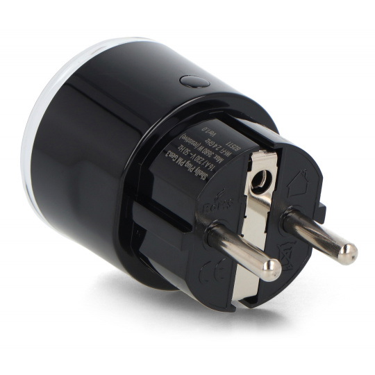 Shelly Plug PM Gen3 — Умная розетка с Wi-Fi/Bluetooth и счетчиком электроэнергии — Черная