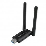 Bezprzewodowa karta sieciowa WiFi Dual Band 2,4/5GHz - USB 3.0 - AC 1200Mb/s - Qoltec 56987