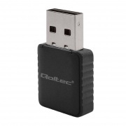 Bezprzewodowa karta sieciowa WiFi Dual Band 2,4/5GHz - USB 3.0 - AC 1300Mb/s - Qoltec 56988