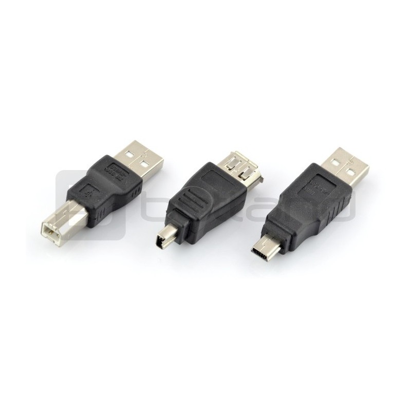 TravelKit USB - zestaw kabli i adapterów USB + słuchawki
