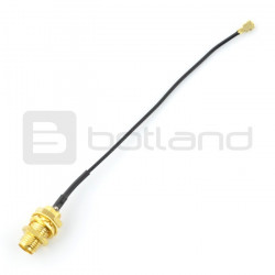 Przejściówka żeńska SMA - U.FL - 8,5cm