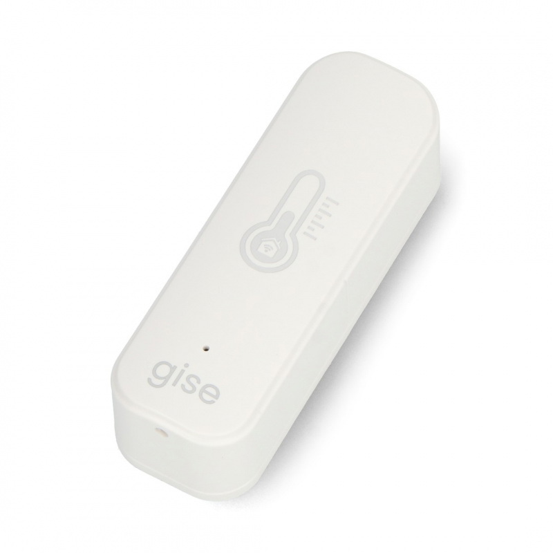 Tuya - czujnik temperatury i wilgotności - WiFi - biały - Gise GTHS-WF-01-W