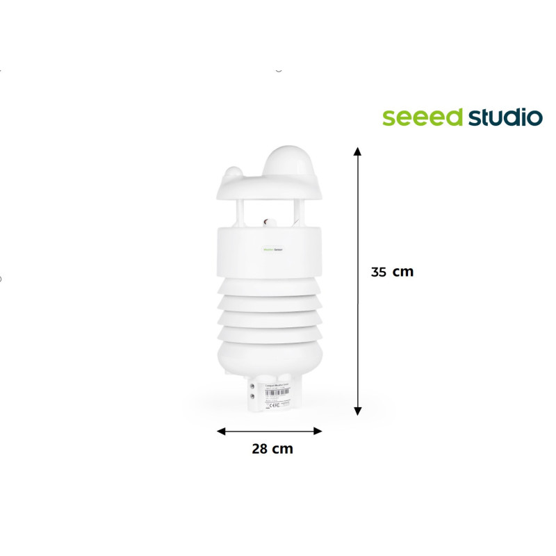 SenseCAP S700-A 7w1 - czujnik do budowy stacji pogodowej z radarowym pomiarem opadu - Seeedstudio 101991050