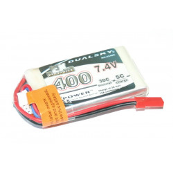 Dualsky 400mAh 30C/5C 7.4V