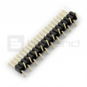 Goldpin kątowy wtyk męski 1x20 raster 1,27mm - zdjęcie 1
