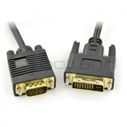 Przewód VGA - DVI-A Akyga dł. 1,8 m 