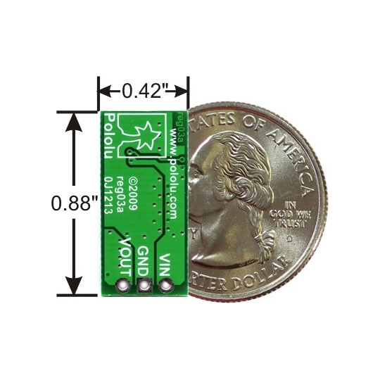 Pololu boost - регульований перетворювач 4-25V 2A - Pololu 799