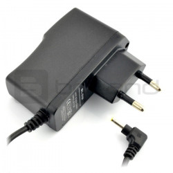 Zasilacz impuslowy 5V / 2A - wtyk DC 2,5 / 0,7 mm