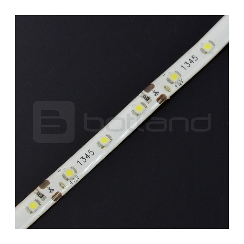 Pasek LED IP20 4,8W, 60 diod/m, 8mm, barwa ciepła - 1m