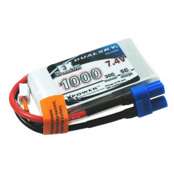 Dualsky 1000mAh 30C/5C 7.4V
