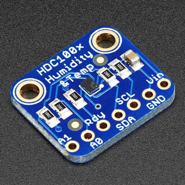HDC1008 - czujnik wilgotności i temperatury I2C - moduł Adafruit