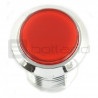 Push Button 3,3cm - czerwone podświetlenie - zdjęcie 1