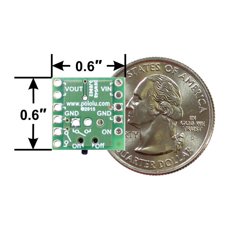 Mini przełącznik przesuwny MOSFET z ochroną przed prądem wstecznym, 4,5-40V