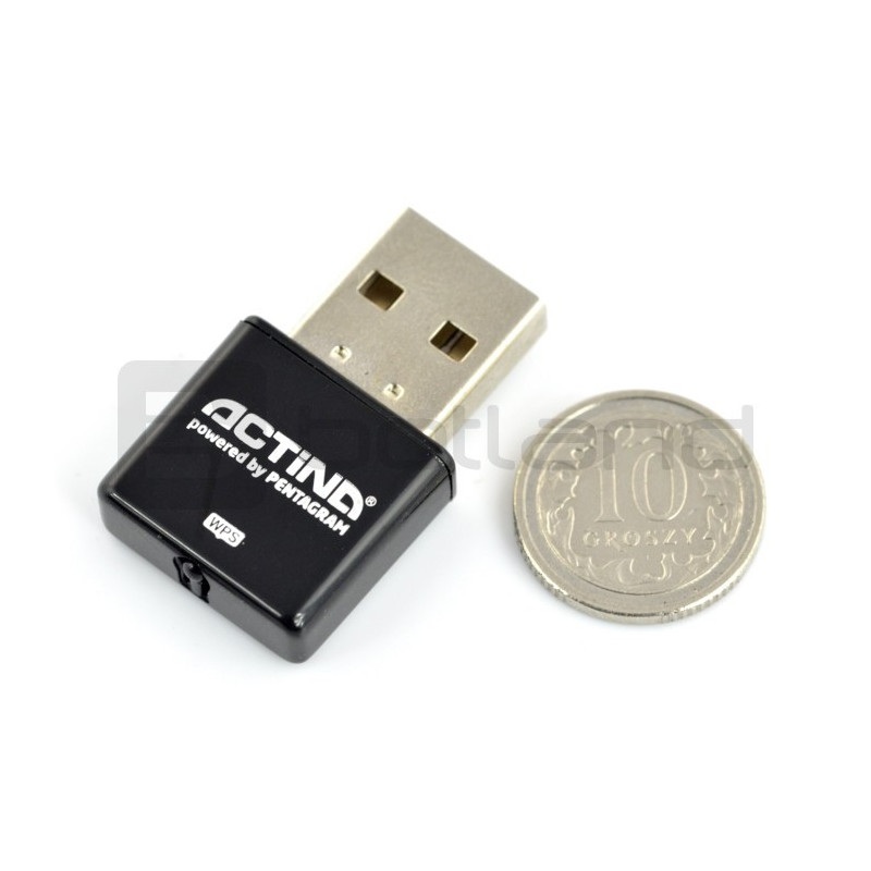 Karta sieciowa WiFi USB N 300Mbps Actina Hornet P6132-30 - Raspberry Pi