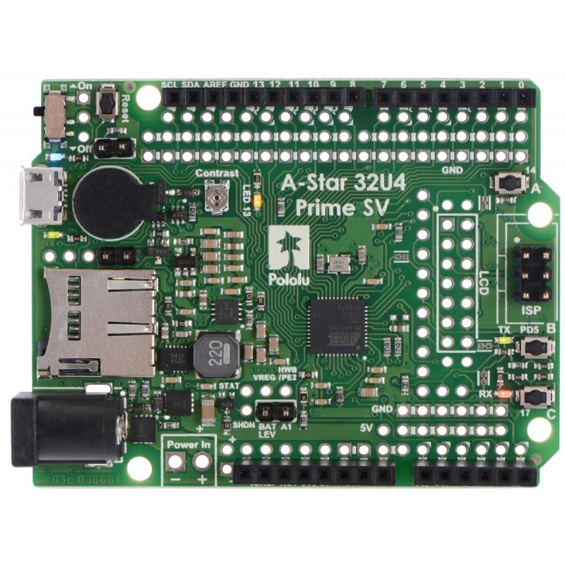 A-Star Prime 32U4 SV microSD