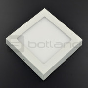 Panel nadtynkowy LED, 12W, 720lm, barwa ciepła - 18cm