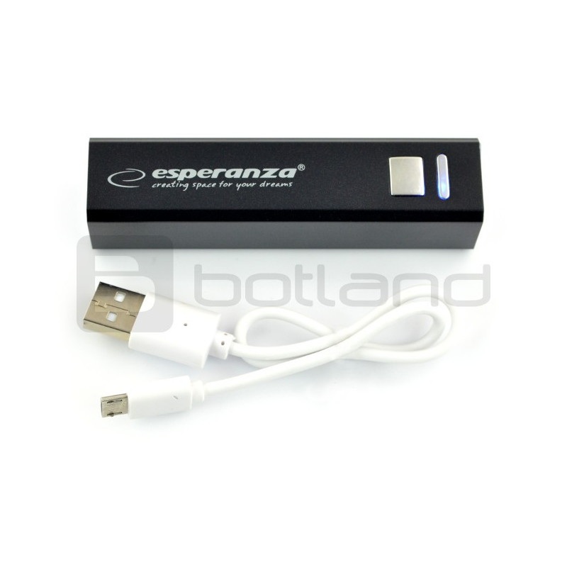 Mobilna bateria PowerBank Esperanza Erg EMP102K 2400mAh