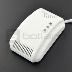 Detektor czujnik gazu i czadu  - 230V, 12V