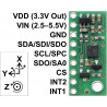 LSM6DS33 - 3-osiowy akcelerometr i żyroskop I2C/SPI- moduł Pololu LSM6DS33 - 3-osiowy akcelerometr i żyroskop I2C/SPI- moduł Pololu - zdjęcie 3