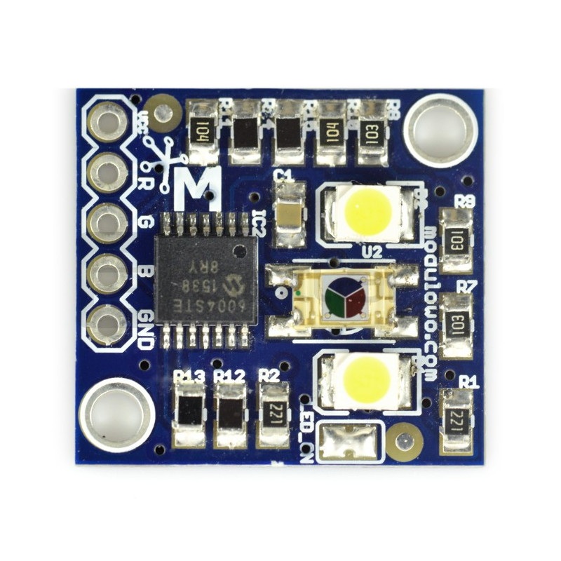 Analogowy detektor koloru RGB z LED - MOD - 52