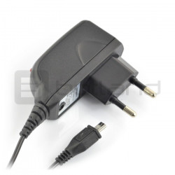 Zasilacz impulsowy microUSB 5V 1A
