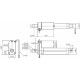 Siłownik liniowy LACT10-12V-20 500N 13mm/s 12V - wysuw 25cm Siłownik liniowy LACT10-12V-20 500N 13mm/s 12V - wysuw 25cm