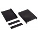 Obudowa plastikowa Kradex Z19 - 128x94x25mm czarna Obudowa plastikowa Kradex Z19 - 128x94x25mm czarna