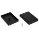 Obudowa plastikowa Kradex Z23A - 84x59x22mm czarna Obudowa plastikowa Kradex Z23A - 84x59x22mm czarna