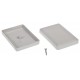 Obudowa plastikowa Kradex Z23JA - 84x59x22mm jasna Obudowa plastikowa Kradex Z23JA - 84x59x22mm jasna
