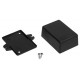 Obudowa plastikowa Kradex Z24U - 66x48x30mm czarna z uszami Obudowa plastikowa Kradex Z24U - 66x48x30mm czarna z uszami