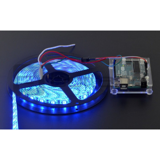 Світлодіодна стрічка RGB WS2811 - цифрова, адресна - IP65 60 світлодіодів/м, 14,4 Вт/м, 12 В - 5 м
