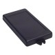 Obudowa plastikowa Kradex Z34U - 129x68x24mm czarna z uszami Obudowa plastikowa Kradex Z34U - 129x68x24mm czarna z uszami