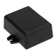 Obudowa plastikowa Kradex Z68U - 64x49x28mm czarna z uszami Obudowa plastikowa Kradex Z68U - 64x49x28mm czarna z uszami