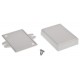 Obudowa plastikowa Kradex Z69JU - 64x49x19mm jasna z uszami Obudowa plastikowa Kradex Z69JU - 64x49x19mm jasna z uszami
