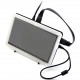 Obudowa do Raspberry Pi i ekranu LCD TFT 7'' HDMI - czarno-biała Obudowa do Raspberry Pi i ekranu LCD TFT 7'' HDMI - czarno-biała
