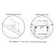 Obudowa do Raspberry Pi, dedykowanego ekranu 7'' i kamery - Premium Case Obudowa do Raspberry Pi, dedykowanego ekranu 7'' i kamery - Premium Case